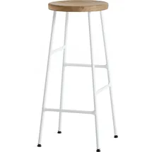 HAY Cornet Barhocker 75 cm Eiche geölt/cremeweiß