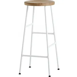 HAY Cornet Barhocker 75 cm Eiche geölt/cremeweiß