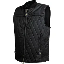 John Doe Lowrider Wax Weste schwarz 3XL