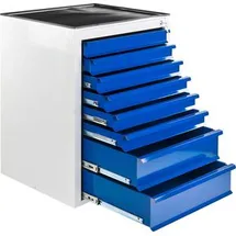 ADB MAMMUT MAXI Schubladenschrank 71 x 55 x 90 cm blau