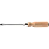 Fortis Schraubendreher Holzheft 3,5x0,6x75mm