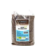 Oltresole, Bio Chia-Samen 1 kg, Superfood reich an Proteinen und Ballaststoffen, ohne Zusatzstoffe, ideal für Müsli, Salate und Backwaren, ideale Familienpackung