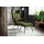 KAWOLA Ohrensessel LOTTE Velvet 79 x 117 x 80 cm Olivgrün mit Hocker