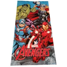 COFI Avengers Strandtuch 70 x 140 cm blau