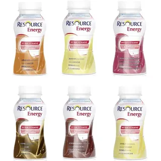 RESOURCE ENERGY Nestlé Resource Energy Mischkarton (6 x 4 x 200 ml)