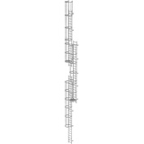 Günzburger Mehrzügige Steigleiter mit Rückenschutz 15,96 m (520256)