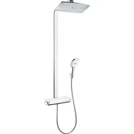 Hansgrohe Raindance E Showerpipe 360 1jet mit Thermostat weiß/chrom 27112400