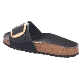 Birkenstock Pantolette, Madrid Big Buckle schwarz 42