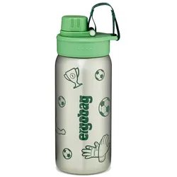 Ergobag Edelstahl Trinkflasche grün