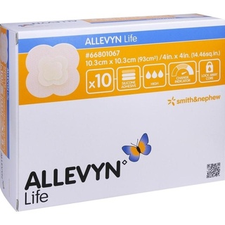 smith & nephew gmbh - woundmanagement Allevyn Life 10,3x10,3 cm Silikonschaumverband 10 St