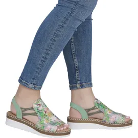 Rieker Keilsandaletten Damen Mint Multi 41