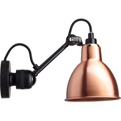 Lampe Gras - 304CA Wandleuchte Schwarz/Kupfer Lampe Gras - cm