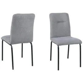 Möbilia INOSIGN Polsterstuhl »Marla« Set 2 Stk., schwarz