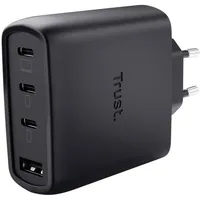 Trust Maxo USB Ladegerät Schwarz