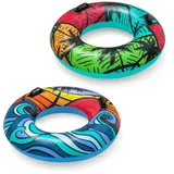 BESTWAY Schwimmring CoastalcastawayTM Ø 91 cm sortiert,