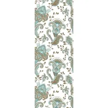 Queence Vinyltapete Gates 90x300 cm 90 g weiß 34193