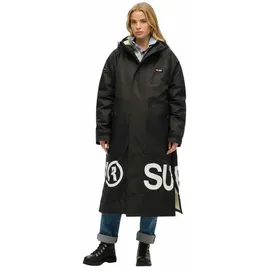 Superdry Regenjacken Damen Schwarz/Weiß Einheitsgröße
