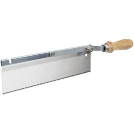 WOLFCRAFT Handsäge mit abgewinkeltem Griff für bodennahes Sägen