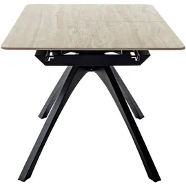 MCA Furniture MCA CERRITO Auszugtisch 160-220 cm - schwarz