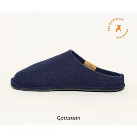 Gottstein Classic-Co Pantoffel Blau 38
