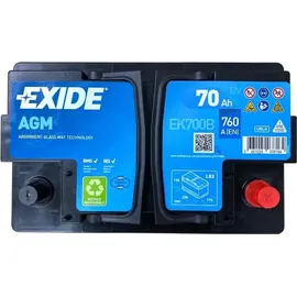 Exide EK700 AGM 70Ah 12V