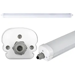 SMD LED 36 Watt Decken Wannen Strahler Feuchtraum Industrie 4000 Kelvin Lampe