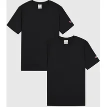 Champion 2er-Set: Shirts schwarz M