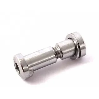 KHE BMX Sattelklemmenschraube Bolzen Durchmesser 8mm verchromt Innenmass 22mm KHEBIKES Einheitsfarbe sans taille