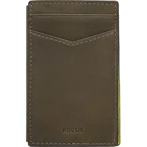Fossil Leder Kartenetui Phone CC With Snap Dark Loden grün - Grün