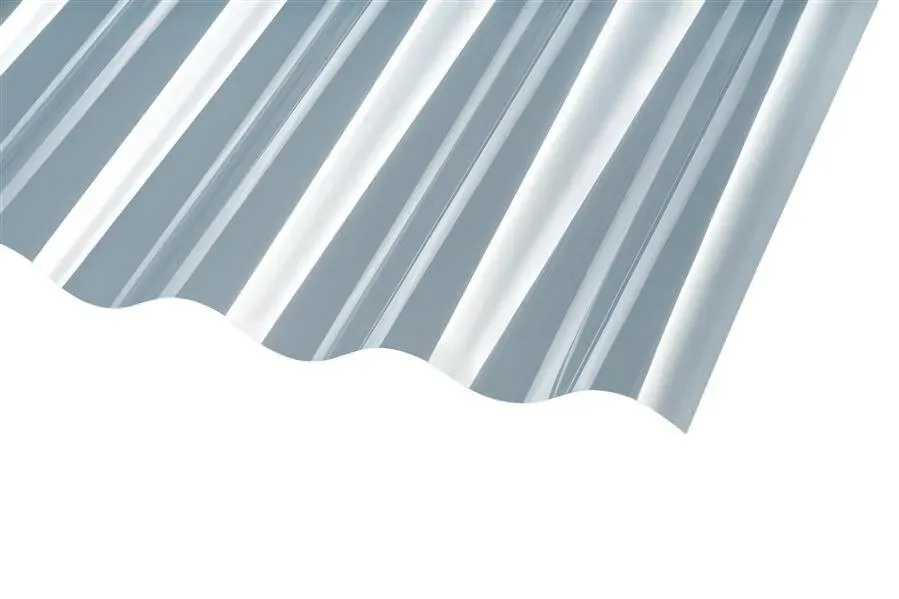 PVC Wellplatten klar Typ P8 130/30 1,1mm 1000 x 1600
