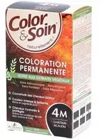 Les 3 Chênes Color & soin 4M châtain acajou Crème 135 ml