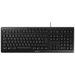 Cherry Stream Tastatur USB UK Layout schwarz