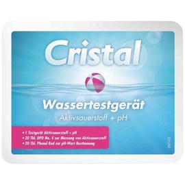 Cristal 287102 Wassertestgerät Sauerstoff/pH 1St.