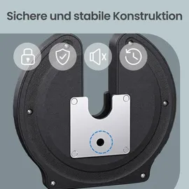 Songmics Kurzhanteln 2er Set Verstellbare Kurzhantel 1,5 kg bis 12,5 kg schwarz/rot