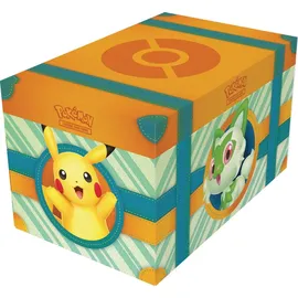 Nintendo Paldea-Abenteuerkoffer mit 7 holografischen Promokarten & 6 Boosterpacks