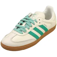Adidas Samba OG White / Green / Gum5 38 2/3