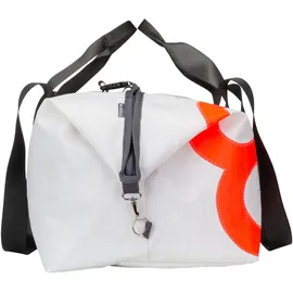 360 Grad Kutter XL Reisetasche weiß/orange 80 Liter