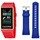 Calypso Smartime Fitness Tracker Armbanduhr K8502/3 Uhr / 3 aus der SMARTWATCH-Kollektion, 23,80/41,30 mm Gehäuse mit pinkfarbenem Kautschukarmband für Damen