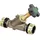 Viega Easytop XL KRV-Schrägsitzventil mit SC-Contur 5338.5, kombiniertes Freistromventil mit Rv, Dn 16, Siliziumbronze