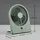 Trio RL LIVE YOUR LIGHT Reality Leuchten Tisch Ventilator Breezy R044-49, Kunststoff Pistaziengrün, 2 Watt, Akku Betrieb, USB-C, 3 Stufen