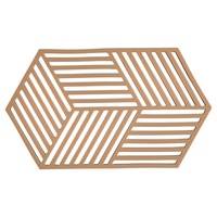 ZONE Denmark Hexagon Untersetzer, large, light terracotta
