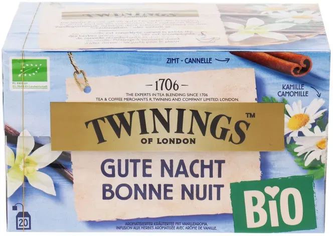 Twinings BIO Kräutertee Gute Nacht