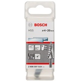 Bosch Professional HSS Stufenbohrer 4-20x70.5mm, 1er-Pack (2608597519)