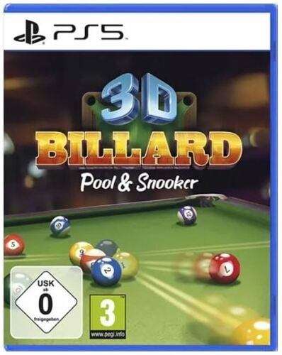 Preisvergleich Produktbild 3D Billard - Pool & Snooker - PS5 [EU Version]