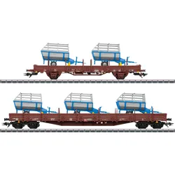 Märklin 46407 - H0 Güterwagen-Set 2 Landwirtschaftliche Geräte