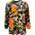 aniston plus Schluppenbluse beige/orange/pink/schwarz 46