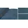 Halmon Schlafkomfort Betten Gent 100 x 200 cm Blau