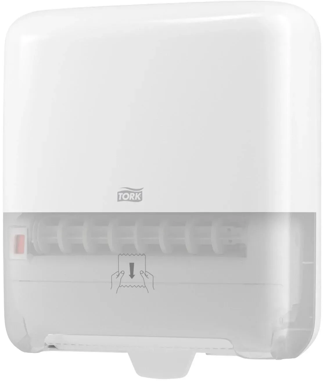 MaticR Spender für Rollenhandtücher H1 372x203x337mm, weiß