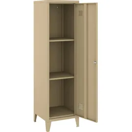 [en.casa] Einzelspind Kurikka 137 x 38 x 38 cm Kamelfarben