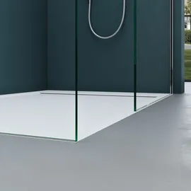 mai & mai Bremen01k-T Walk-In-Dusche 100 x 100 cm mit Duschtasse